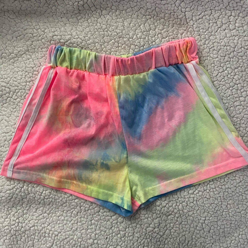 Tie-dye shorts
